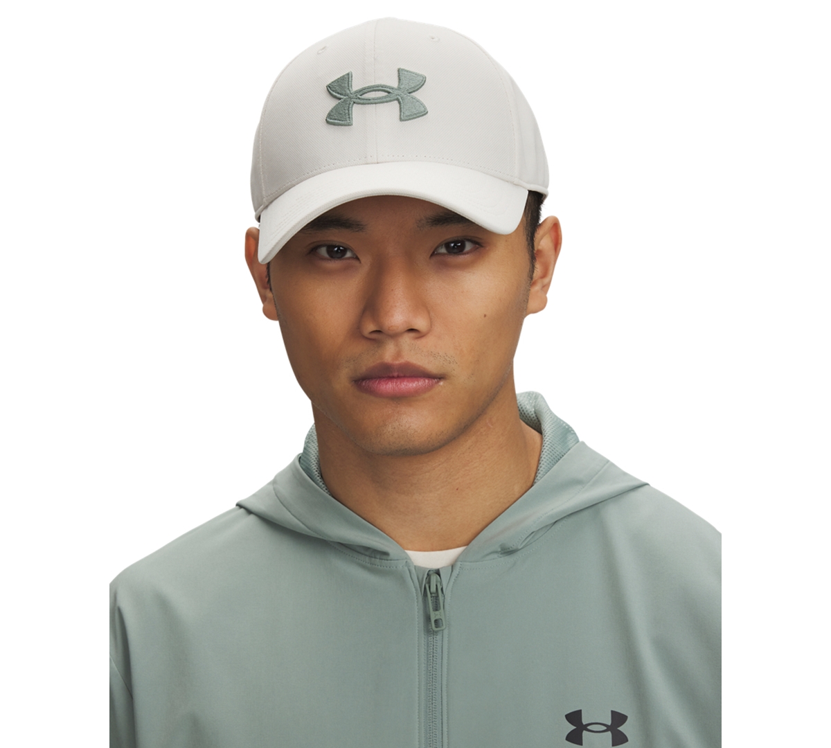 Under Armour Men's Ua Blitzing Baseball Hat In Lt Beige