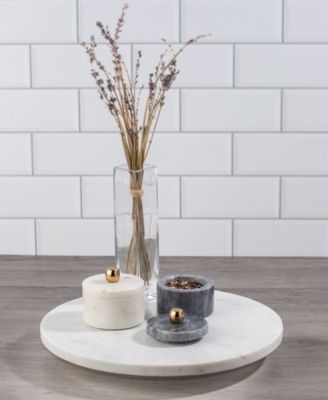 Uptown Marble Lazy Susan