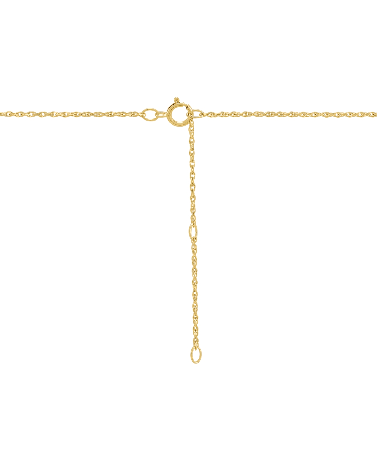 MACY'S AMETHYST (3/4 CT. T.W.) HEART PENDANT NECKLACE IN 14K GOLD OVER STERLING SILVER, 16" + 2" EXTENDER ( 