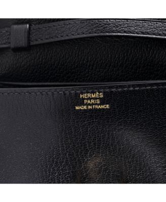 Pre-Owned Hermes  Chaine d'Ancre Compact Wallet on Strap Chevre Mysore