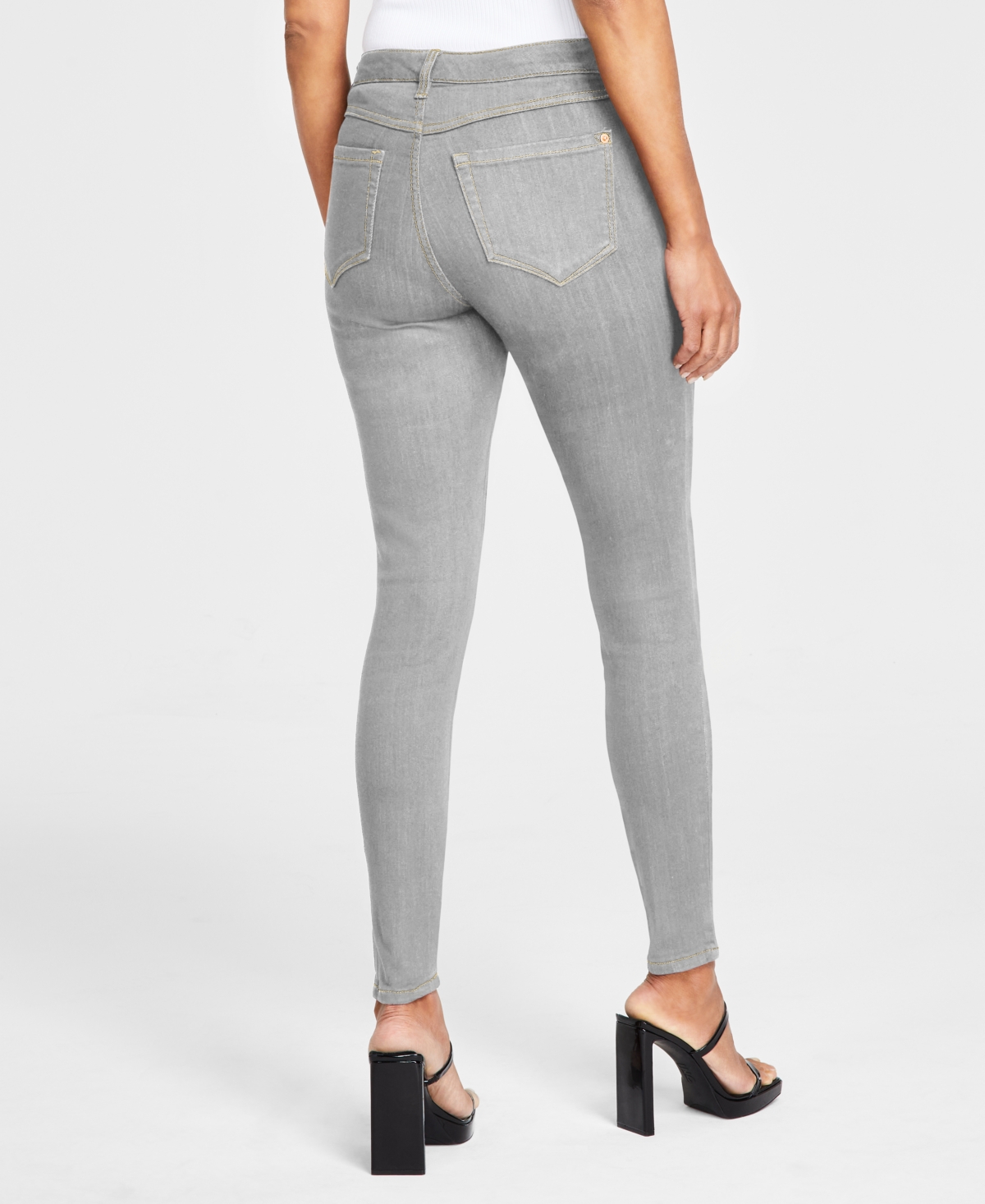 INC INTERNATIONAL CONCEPTS WOMEN'S MID-RISE SKINNY JEANS, EXCLUSIVELY AT MACY'S 
