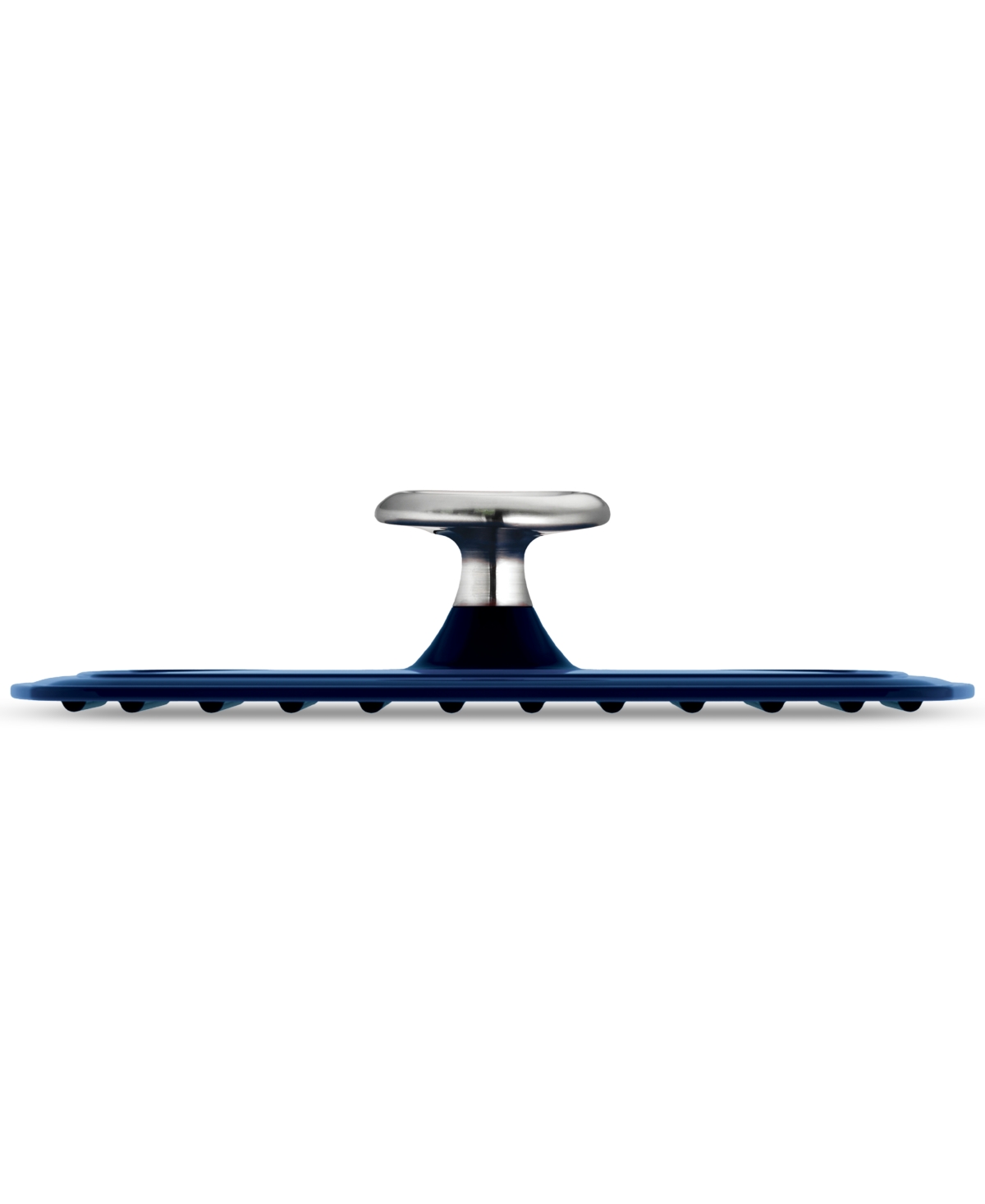 Tramontina Enameled Cast Iron 11" Grill Pan With Press In Navy