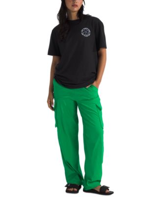 Women's Cotton Strange Colorful World Flower Field Tee