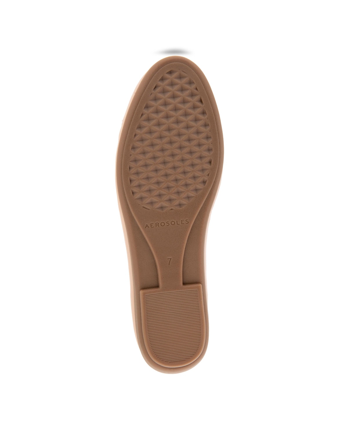 AEROSOLES WOMEN'S BELL ALMOND TOE BALLET FLATS 