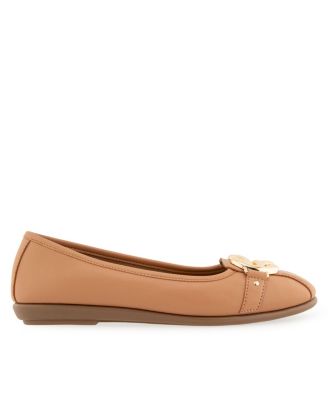 Women's Big-Bet Round Toe Ballet Flats