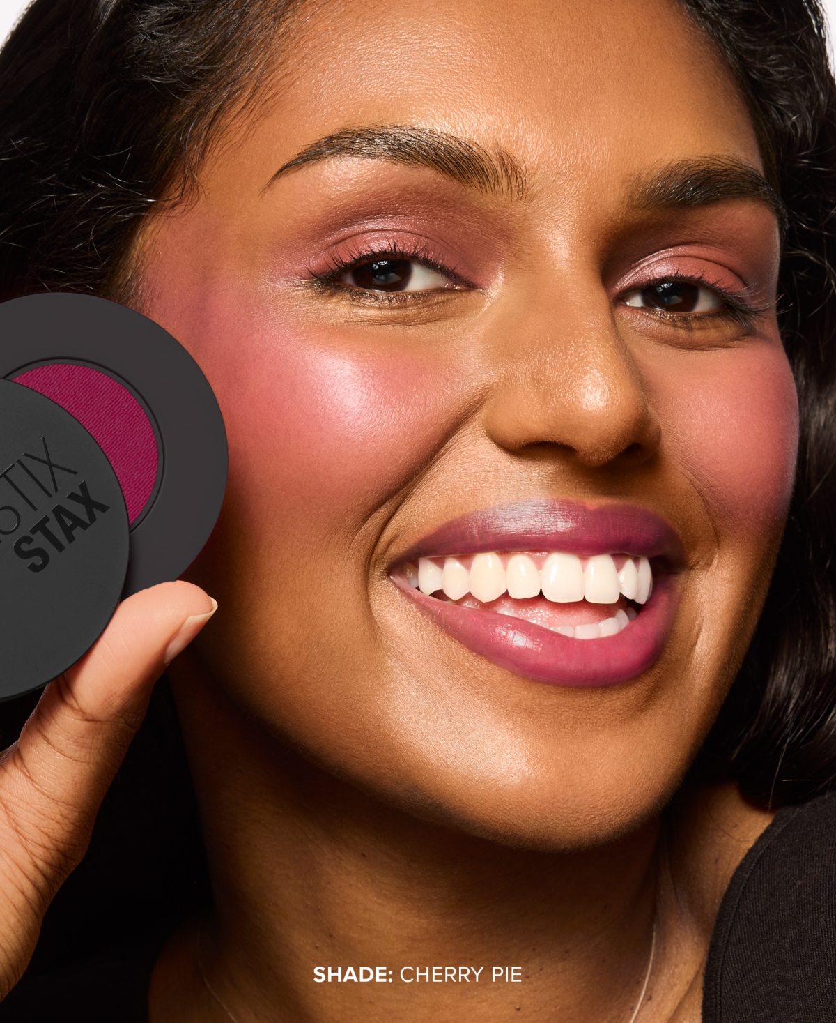 Nudestix Stax All Over Color Blush Balm In Cherry Pie