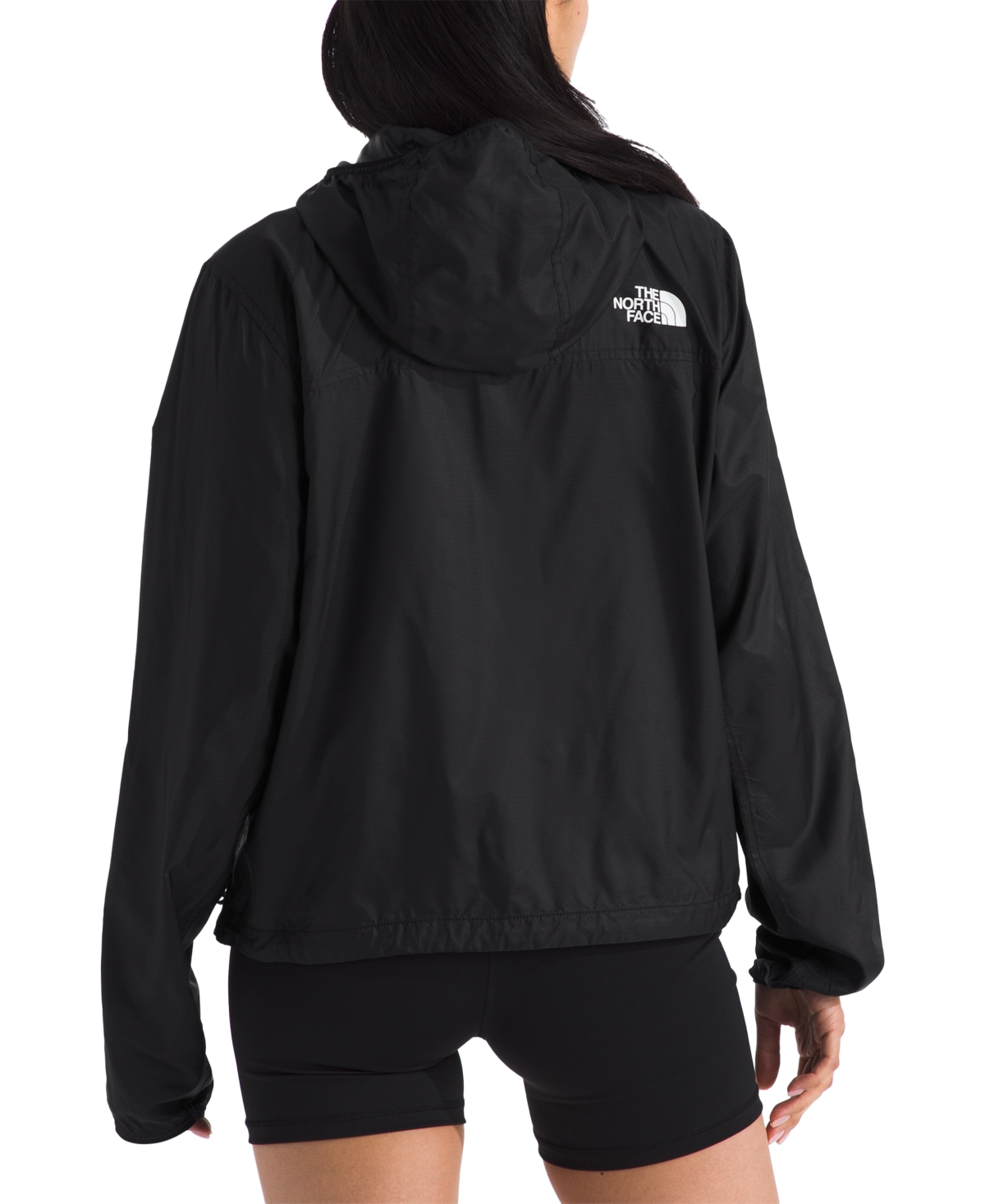 Shop The North Face Women's Tnf Cyclone Wind Jacket In Tnf Black