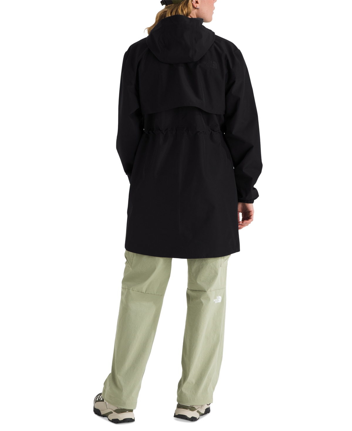 Shop The North Face Women's Daybreak Mid Rain Parka In Tnf Black