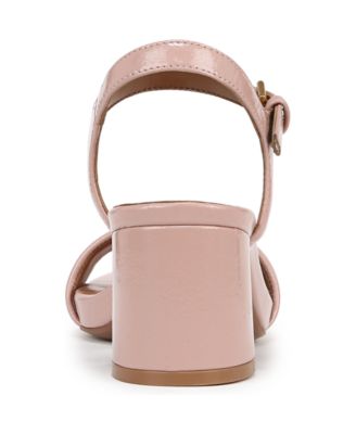 Izzy Ankle Strap Low-Heel Dress Sandals