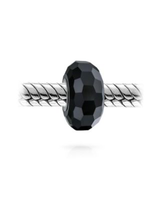 Блестящие ювелирные изделия из полупрозрачного Муранского граненого стекла с серебряной сердцевиной