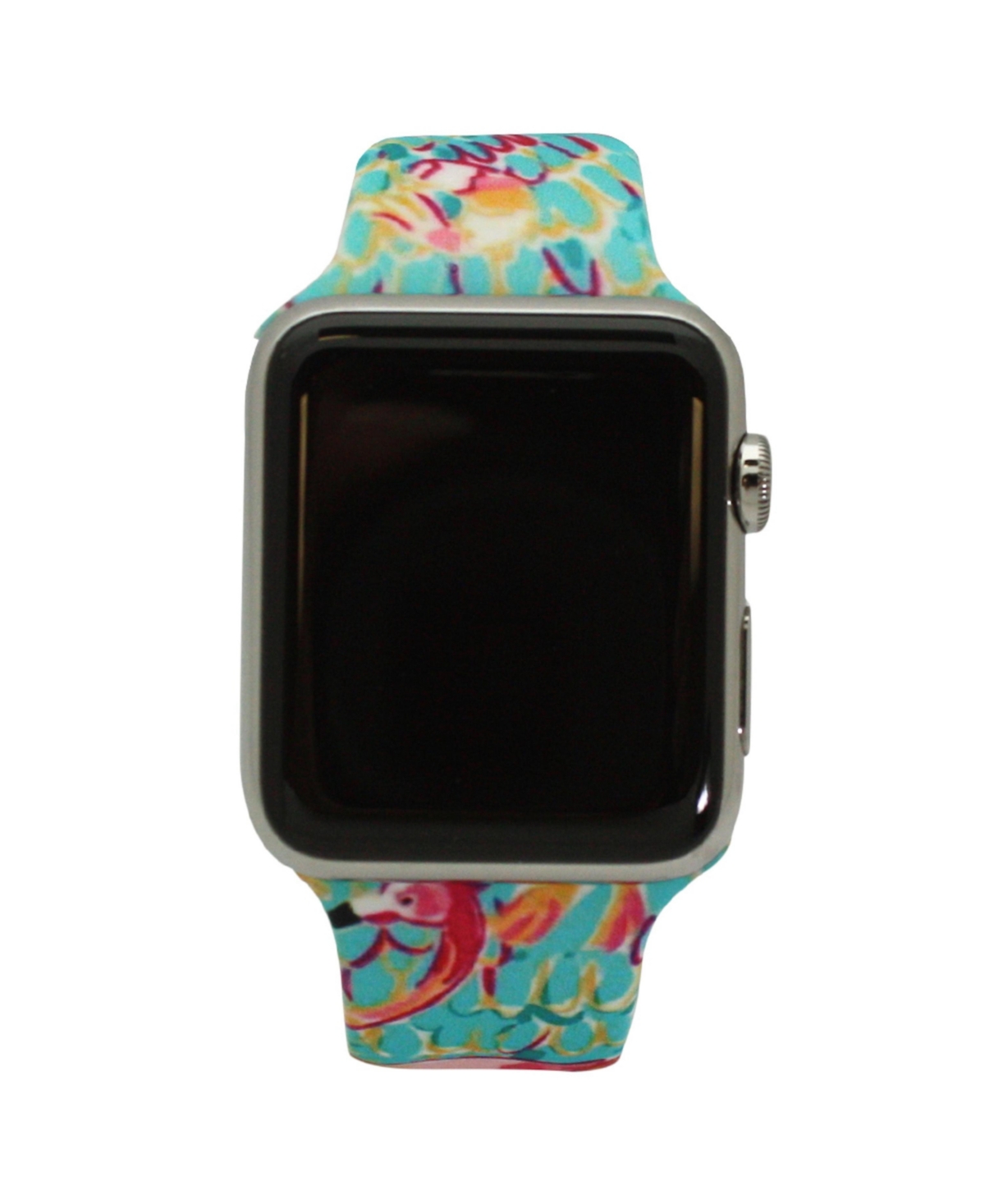 Olivia Pratt Flamingo Printed Silicone Apple Watch Bands