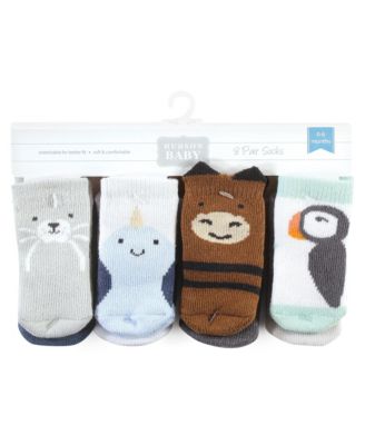 Baby Gentle Cotton-Blend & Terry Footwear