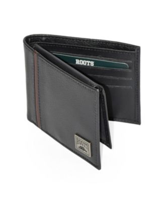 Мужской тонкий кошелек Roots с верхним клапаном