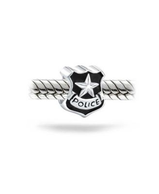 Блестящие ювелирные изделия Служат для защиты Офицерского значка, Шарма из бисера, Европейского браслета из Стерлингового серебра