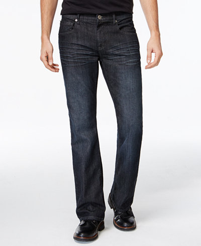 INC International Concepts Dark-Wash Bootcut Jeans, Only at Macy's ...