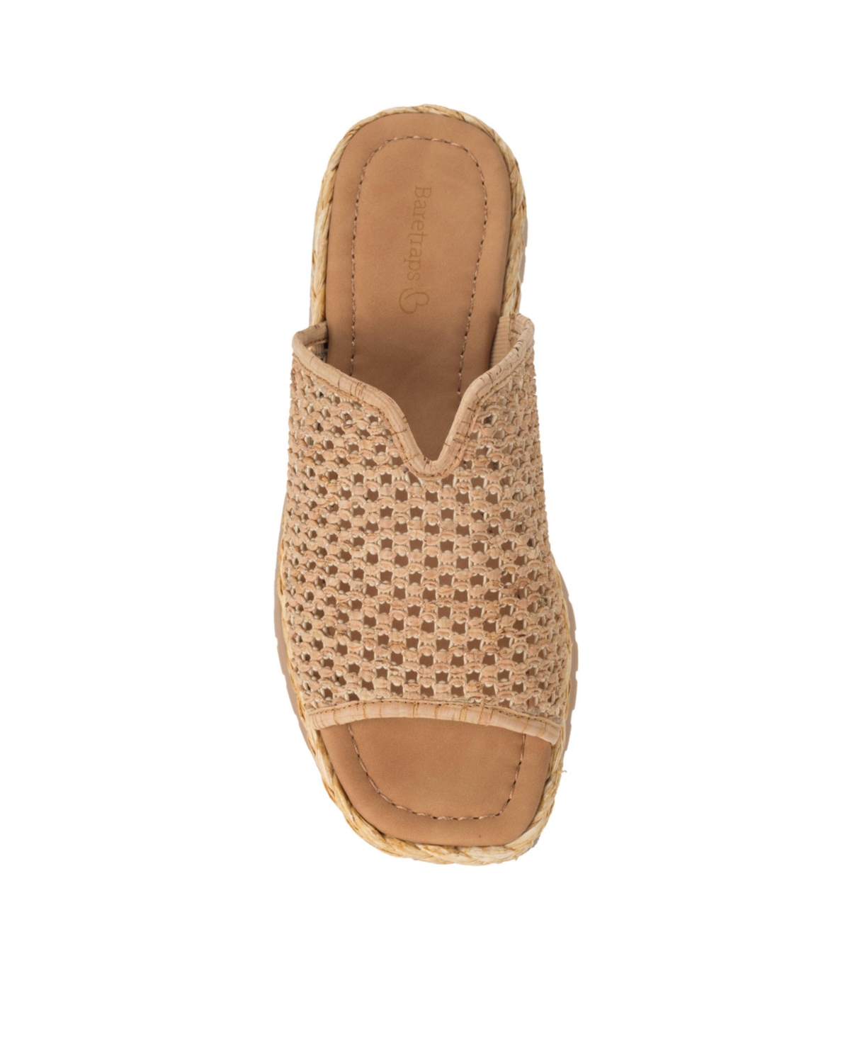 Shop Baretraps Women's Tasmine Slide On Flat Sandals In Natural Cork