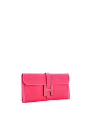 Подержанный клатч HERMÉS 29 Jige Elan Clutch Epsom
