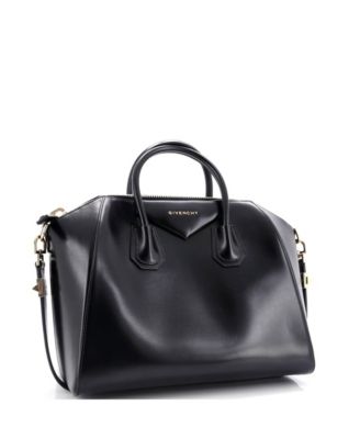 Pre-Owned Givenchy Medium Antigona Bag Glazed Leather 188490₽