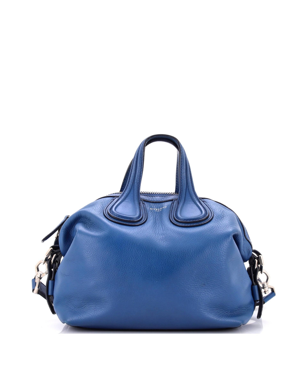 Small Nightingale Satchel Waxed Leather - Blue