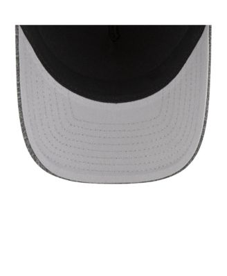 Мужская серая кепка New Era Kansas City Chiefs Super Bowl LIX 940 с регулируемой А-образной оправой