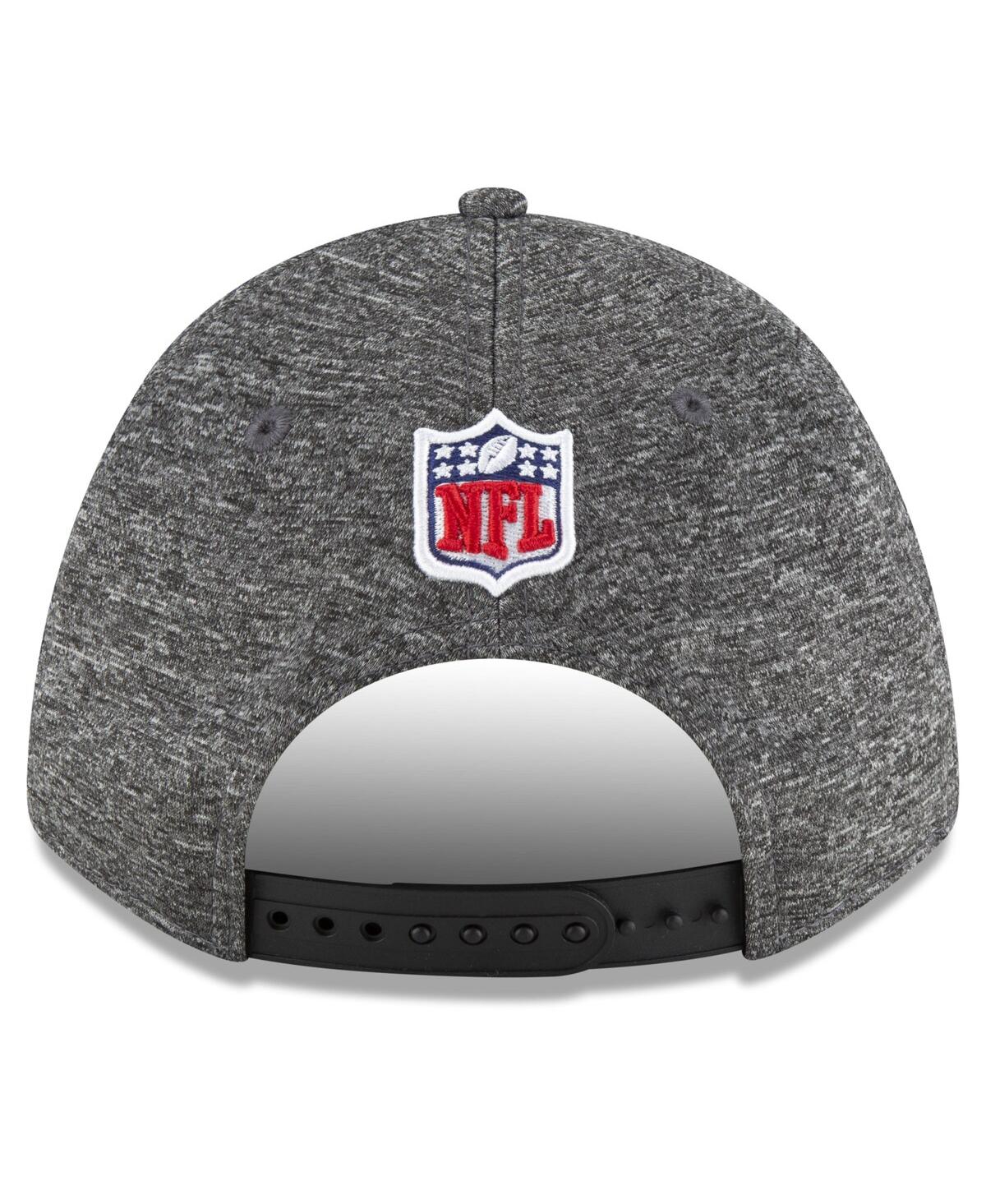 New Era Men's Gray Kansas City Chiefs Super Bowl Lix 9forty A-frame Adjustable Hat In Gray