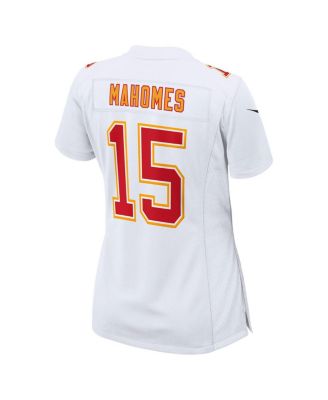 Женская футболка Nike Patrick Mahomes Tundra White Kansas City Chiefs Super Bowl LIX Fashion Game от Nike.