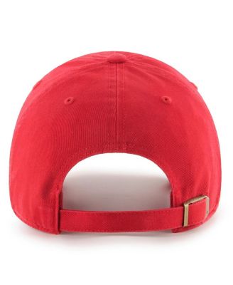 Брендовая мужская красная кепка Kansas City Chiefs Super Bowl LIX 47 года выпуска с регулируемой посадкой