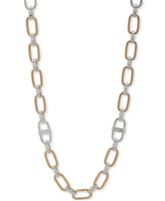 Двухцветное колье Anne Klein, связанное из нитей, 42 дюйма