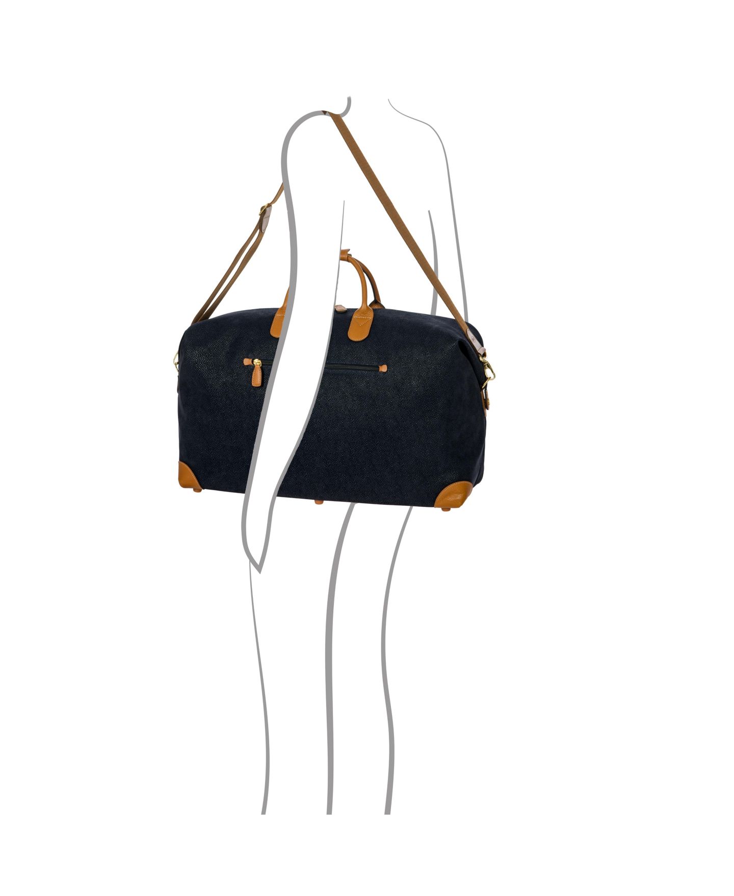 Сумка Bric's Milano Life 22" Duffle, цвет: Синий — фото 7
