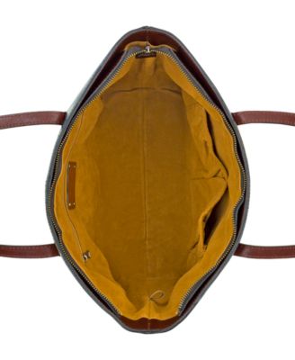 Большая кожаная сумка Patricia Nash Verzi