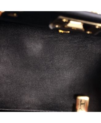 Кожаная сумка Salvatore Ferragamo Mini Studio, бывшая в употреблении