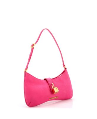 Бывшая в употреблении сумка Jacquemus Le Bisou Cadenas из нубука