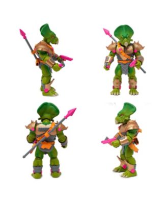 Ceratopsian Guard: Powerful Poses: With exceptional articulation,  for dynamic combat scenes, making him a great addition to your action figure or dinosaur collection and enhancing imaginative play!