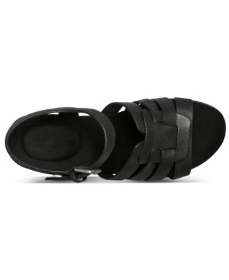 Women's Bessa Open Toe Strappy Wedge Sandals