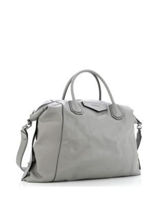 Мягкая кожаная сумка Givenchy XL Antigona, бывшая в употреблении
