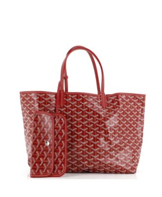 Pre-Owned Goyard PM Saint Louis Tote Coated Canvas