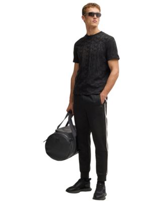 Men's Circle Jacquard Relaxed-Fit T-Shirt