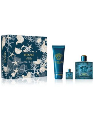 Подарочный набор мужской парфюмерной воды Eros от Versace из 3 предметов