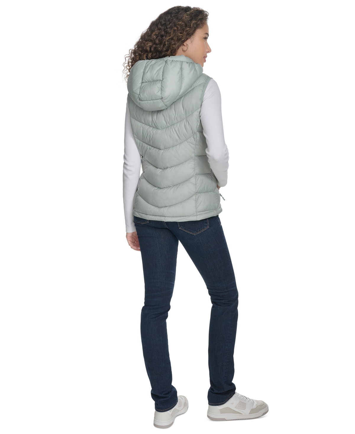 CHARTER CLUB WOMEN'S PACKABLE HOODED PUFFER VEST, CREATED FOR MACY'S 