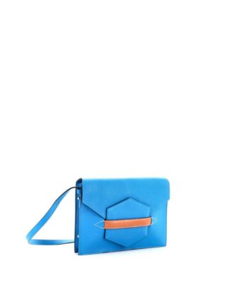 Бывшая в употреблении маленькая сумка HERMÉS Faco через плечо Chevre Mysore