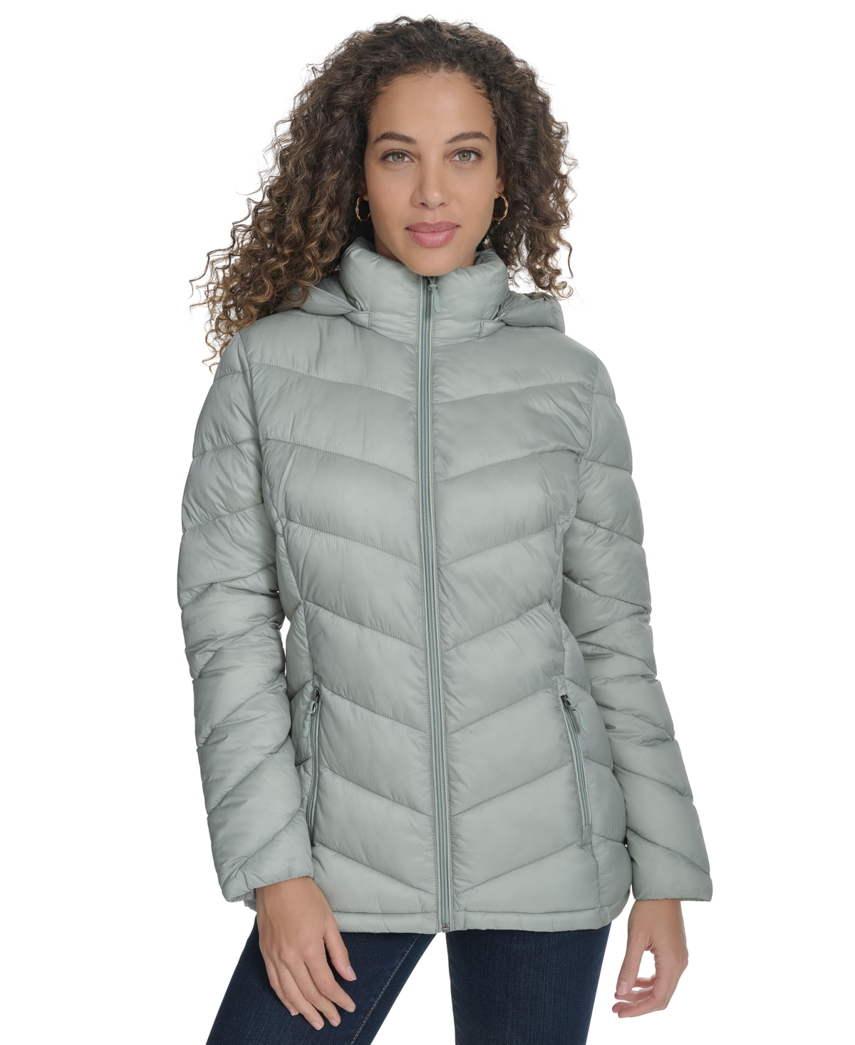 CHARTER CLUB WOMEN'S PACKABLE HOODED PUFFER COAT, CREATED FOR MACY'S 