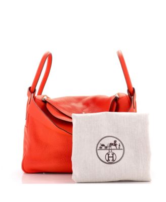 Pre-Owned HERMÉS 30 Lindy Bag Clemence