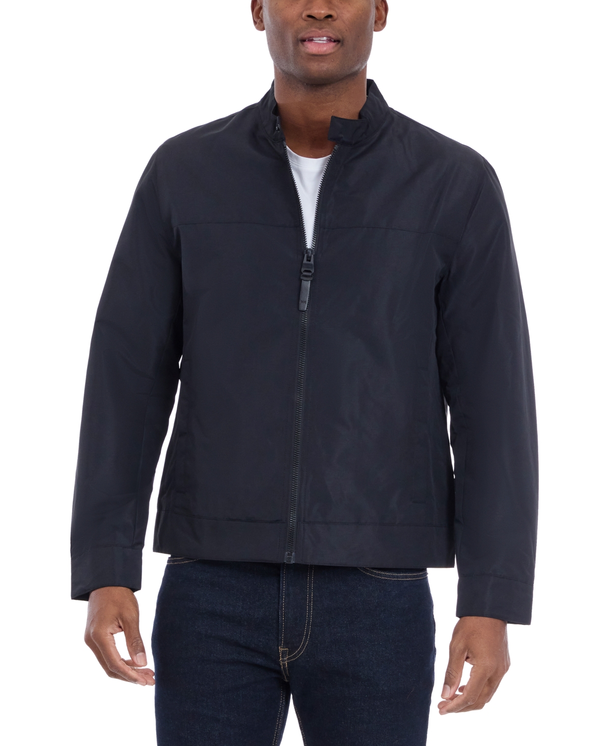 Michael Kors Men's Lightweight Moto Jacket In Black