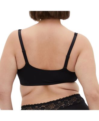 Women's Smooth & Chic Front Close Cotton Push Up Bra