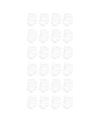 Cotton Rich Baby Terry Socks 24-Pack