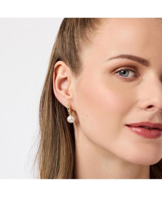 Pearl Drop Earrings - Maxine