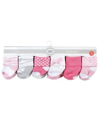 Cotton Rich Baby Terry Socks 24-Pack Bundle