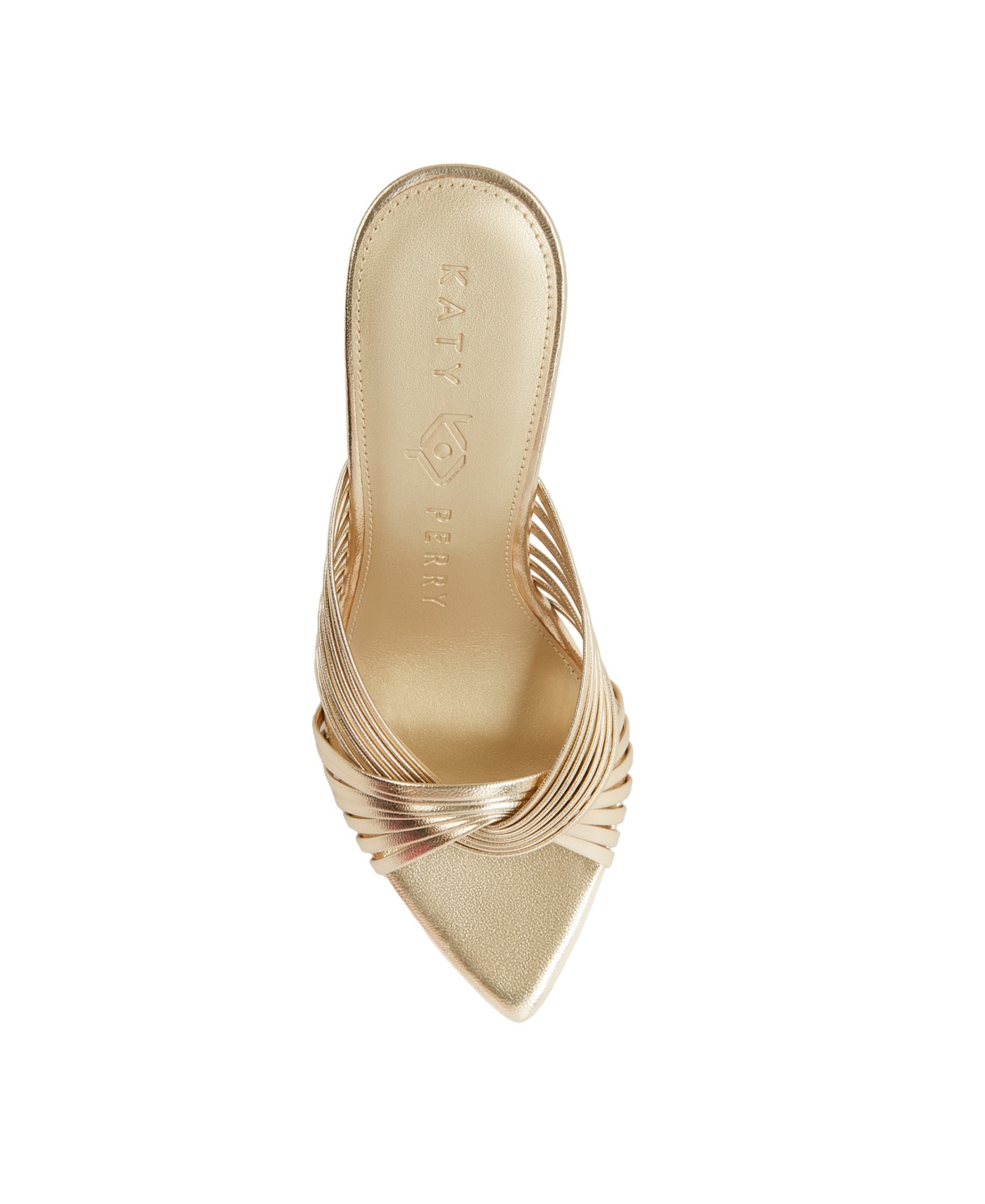 Shop Katy Perry Women's Trendygurl Intertwined Slip-on Sandals In Champagne