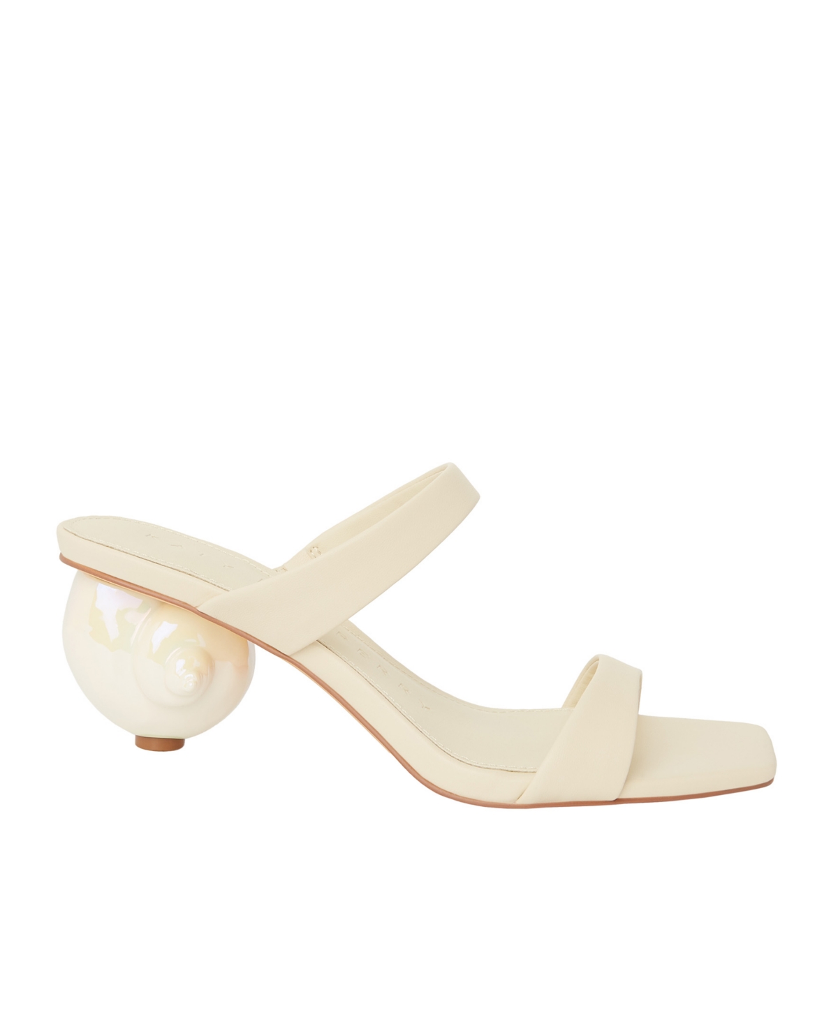 KATY PERRY WOMEN'S MARITIME TWO BAND SLIP-ON SHELL SANDALS 