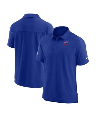 Nike - Men's Royal Buffalo Bills 2022/23 Sideline Lockup Performance Polo